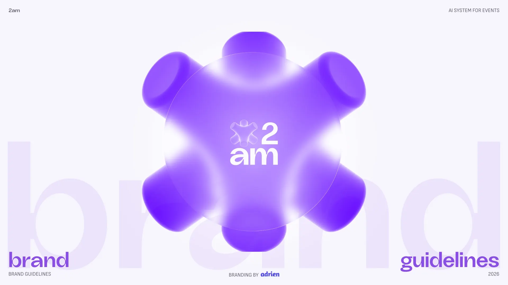 2AM, Charte graphique & Identité visuelle