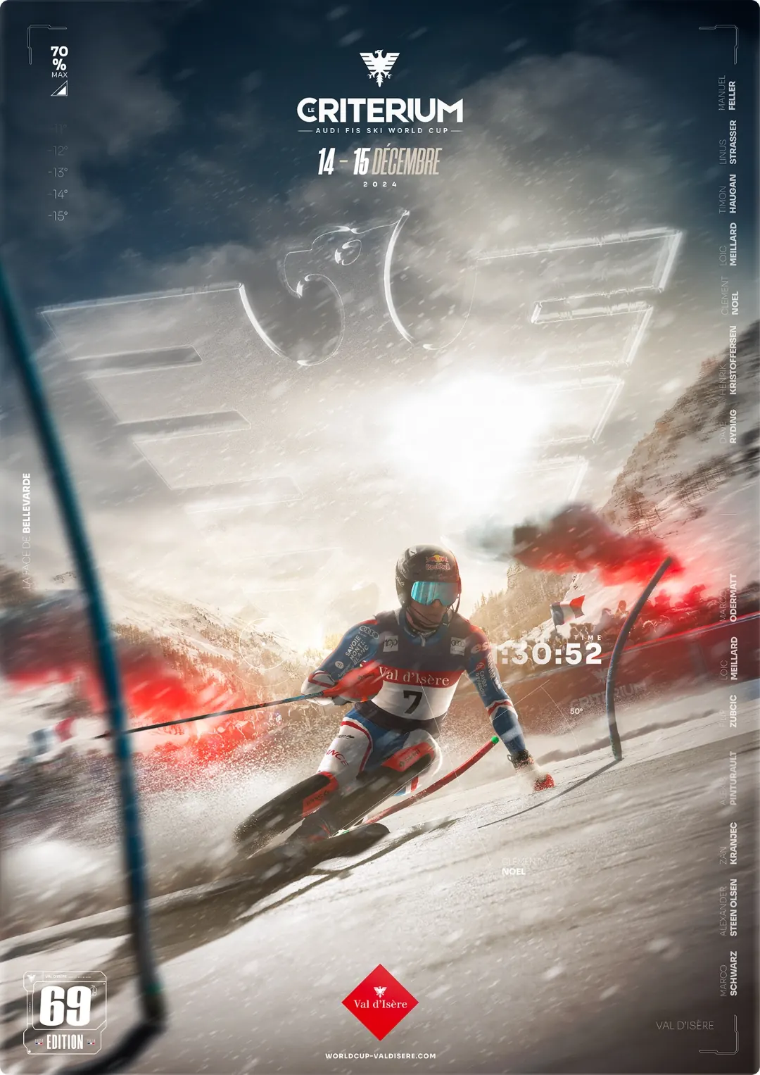 Affiche 69e édition, Clément Noël, 2024