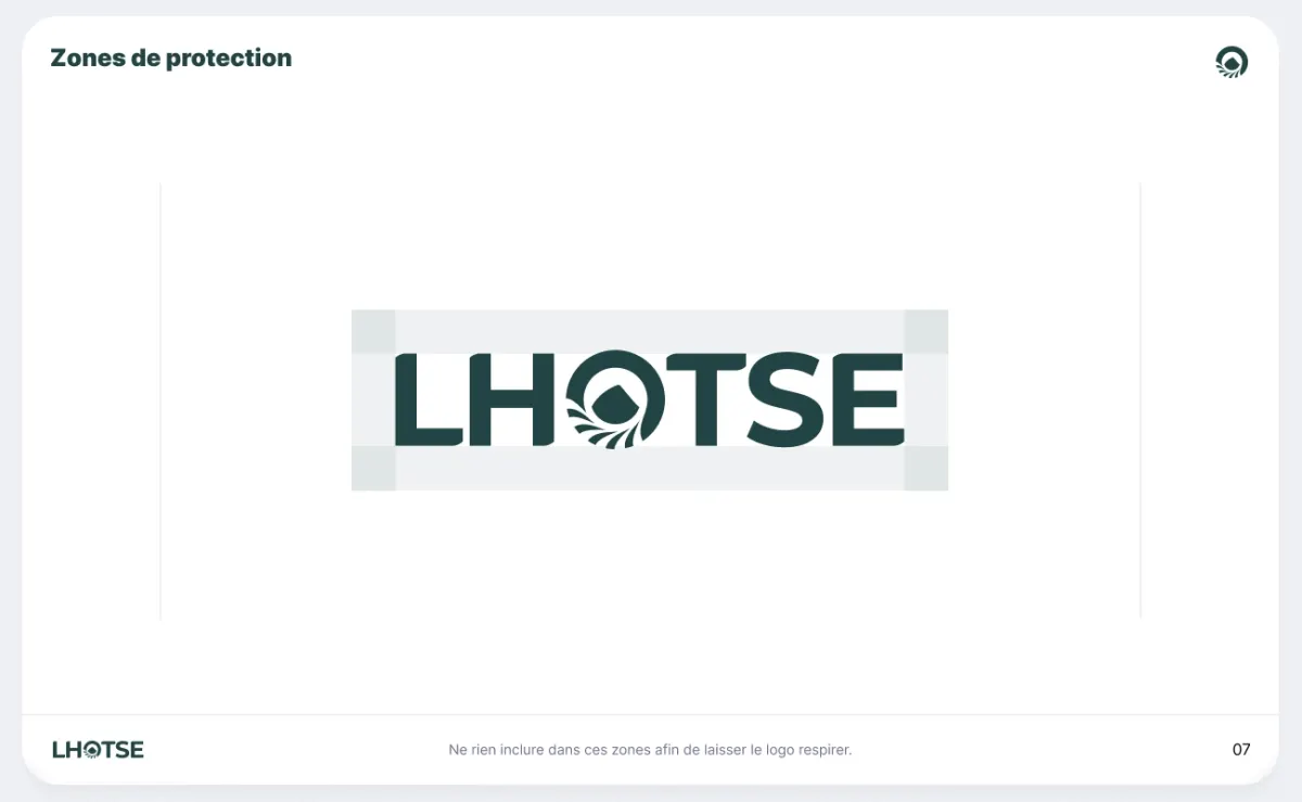 Logo Lhotse, zones de protection
