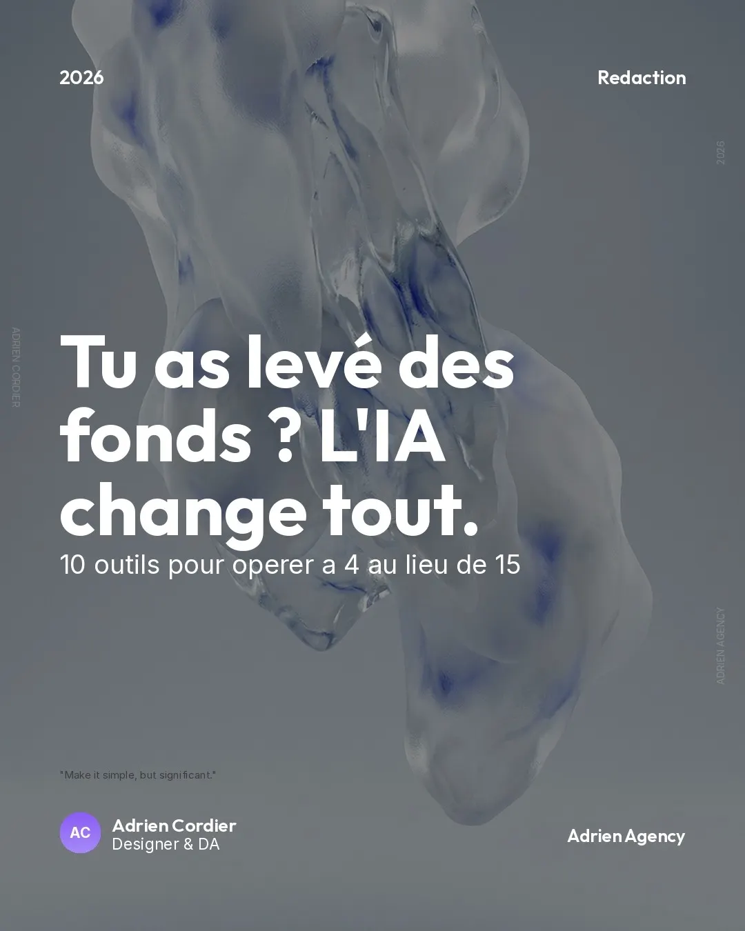 Tu as levé des fonds ? L'IA change tout.