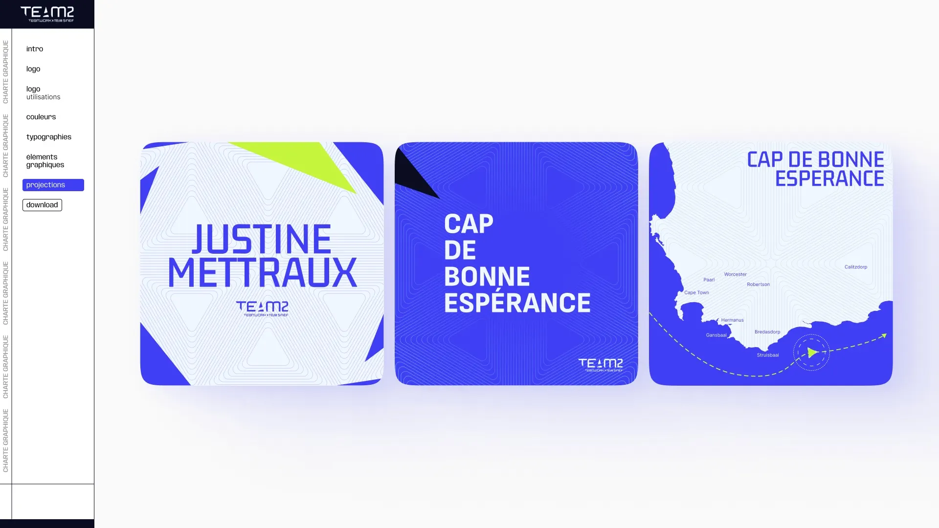 Team² posts Instagram carrousels cartographiques